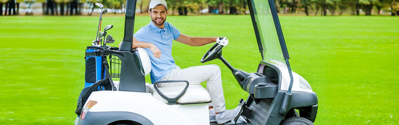 Specialty golf cart insurance protects your golf cart and gives you discounts for home ownership and each year you do not have a claim.