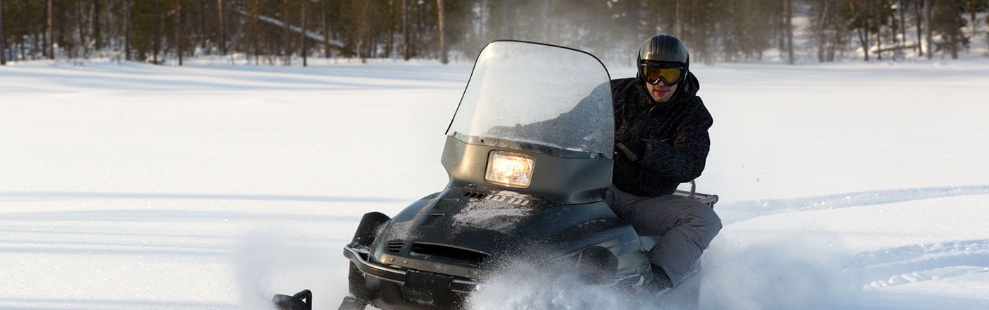The snowmobile program offers 3 settlement options along with optional coverage for your trailer and medical payments.