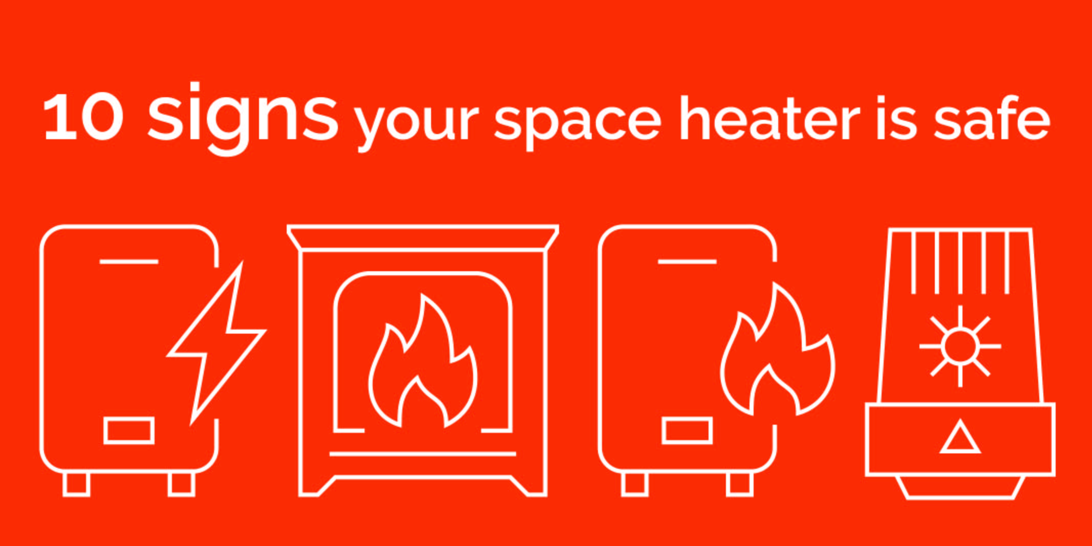 10 tips for space heater safety