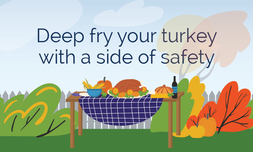 Deep fry your turkey with a side of safety